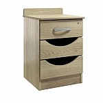 3-Drawer with Lock: £175  + £24.00 